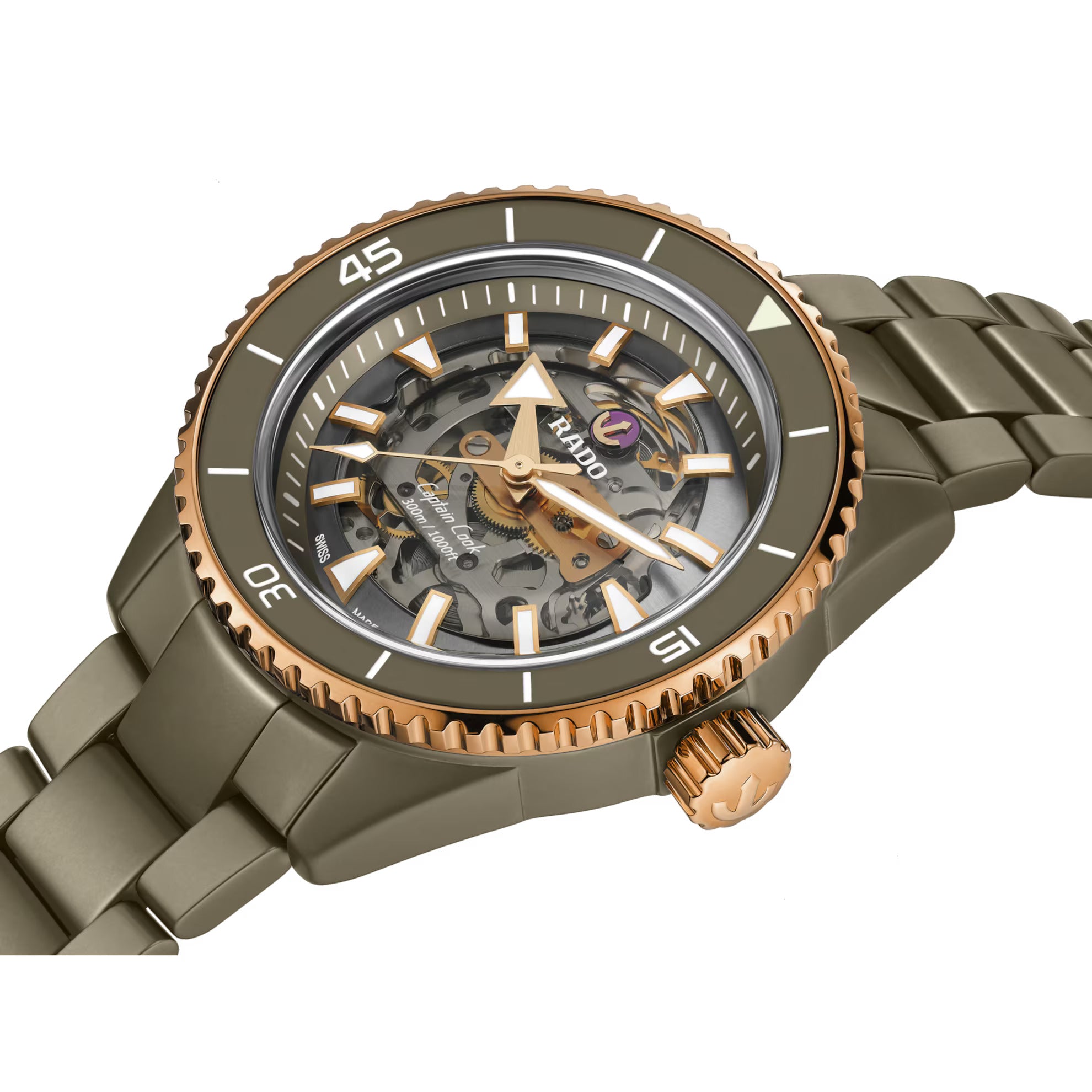 Rado Captain Cook High-Tech Ceramic Skeleton – shop.maribros